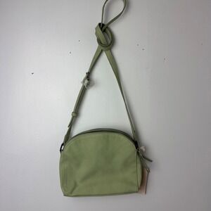 Universal Thread Crossbody Bag Double Zip Green Adjustable Strap Small‎